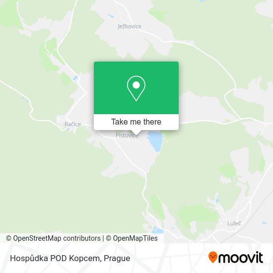 Hospůdka POD Kopcem map
