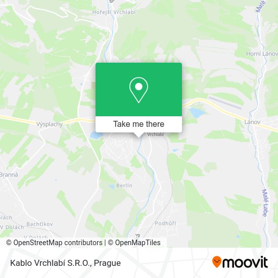 Kablo Vrchlabí S.R.O. map