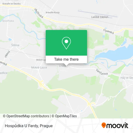 Карта Hospůdka U Ferdy