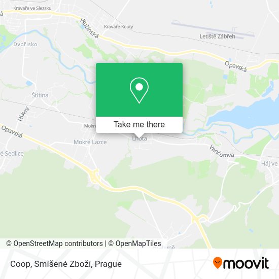 Coop, Smíšené Zboží map