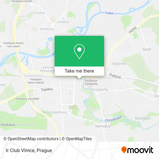 Карта Ir Club Vinice