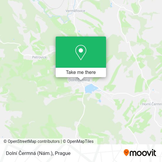 Dolní Čermná (Nám.) map