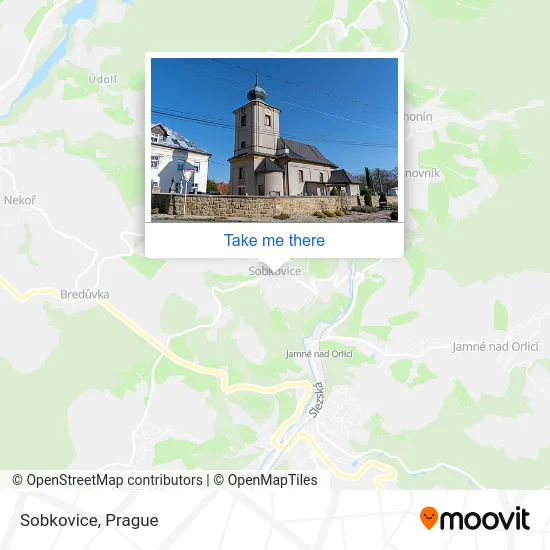 Карта Sobkovice