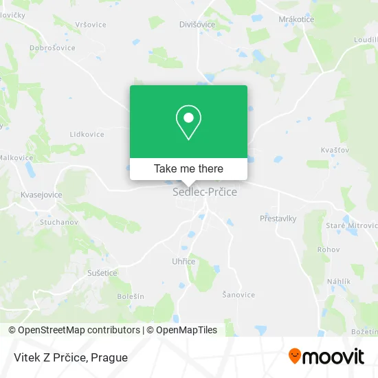 Карта Vitek Z Prčice