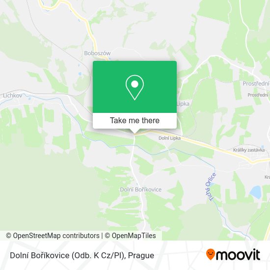 Dolní Boříkovice (Odb. K Cz / Pl) map