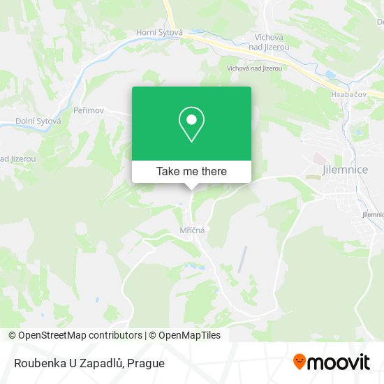 Roubenka U Zapadlů map