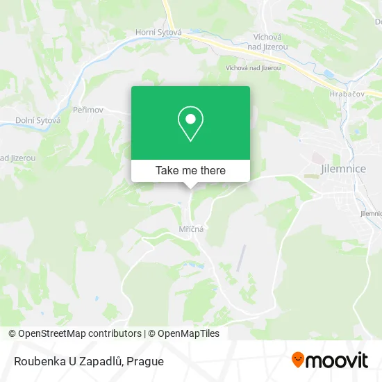 Карта Roubenka U Zapadlů
