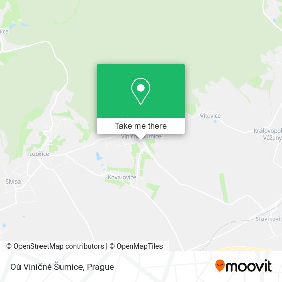 Oú Viničné Šumice map