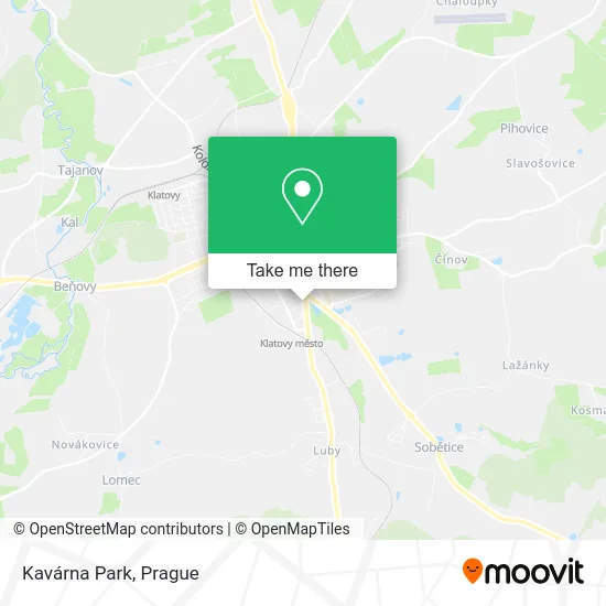 Карта Kavárna Park