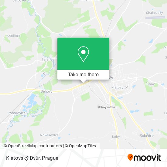 Klatovský Dvůr map