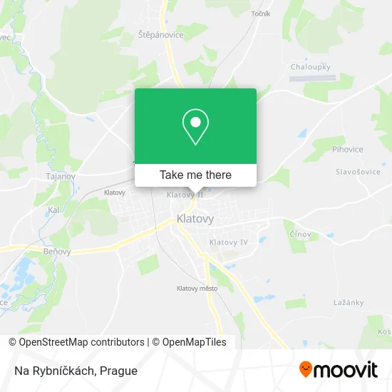Карта Na Rybníčkách