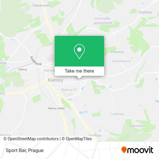 Sport Bar map