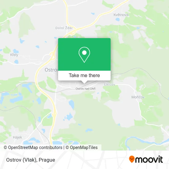 Карта Ostrov (Vlak)