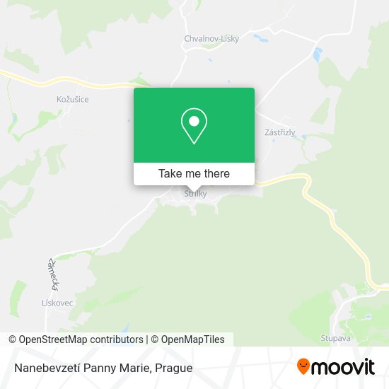 Nanebevzetí Panny Marie map