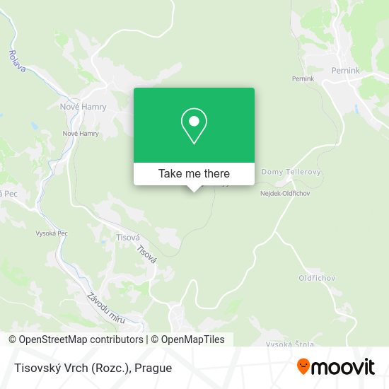 Tisovský Vrch (Rozc.) map