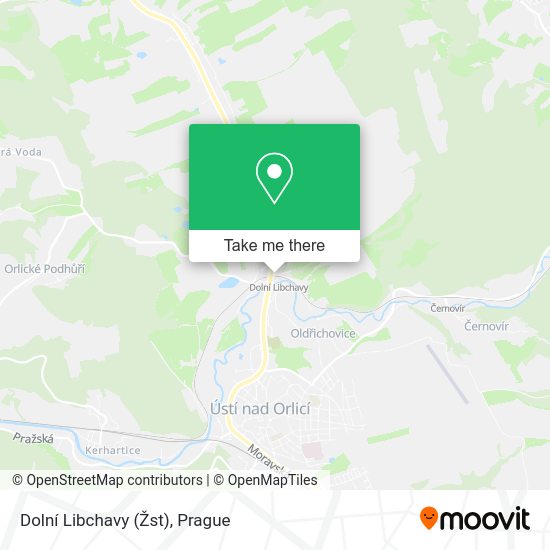 Dolní Libchavy (Žst) map
