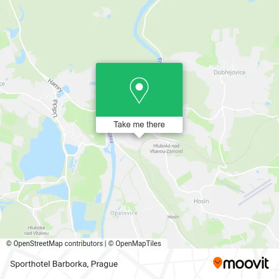 Карта Sporthotel Barborka