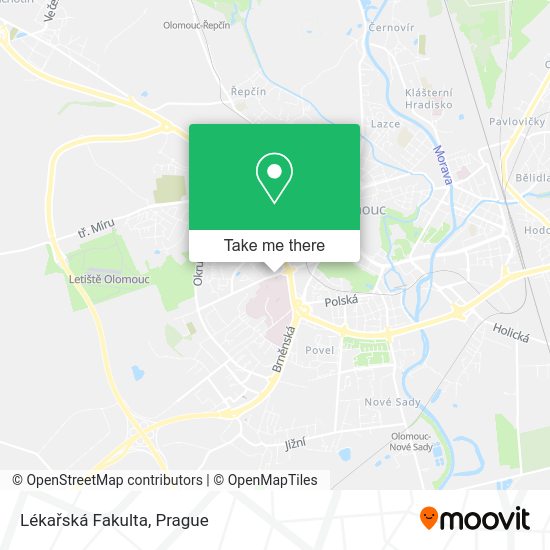 Lékařská Fakulta map