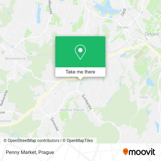 Penny Market map