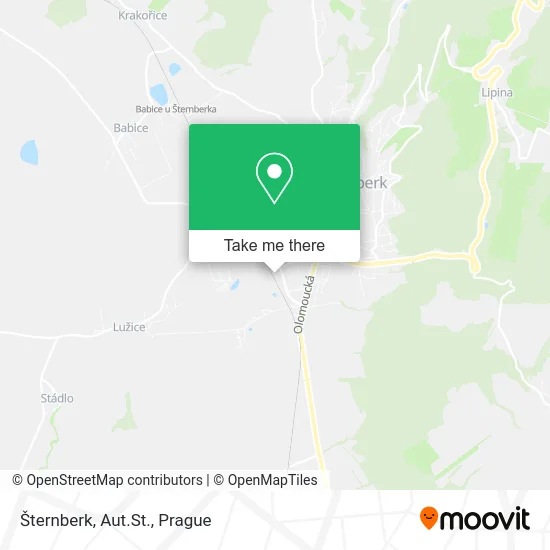 Карта Šternberk, Aut.St.