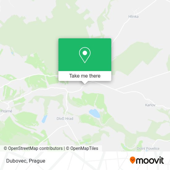 Карта Dubovec