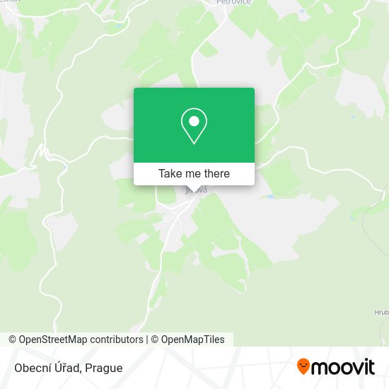 Obecní Úřad map
