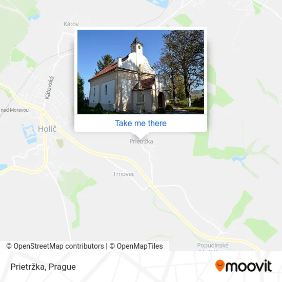 Карта Prietržka