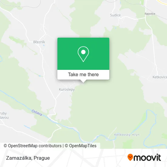 Карта Zamazálka