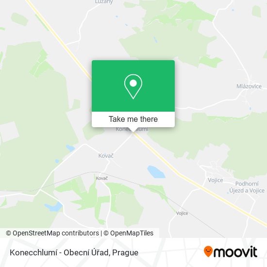 Konecchlumí - Obecní Úřad map