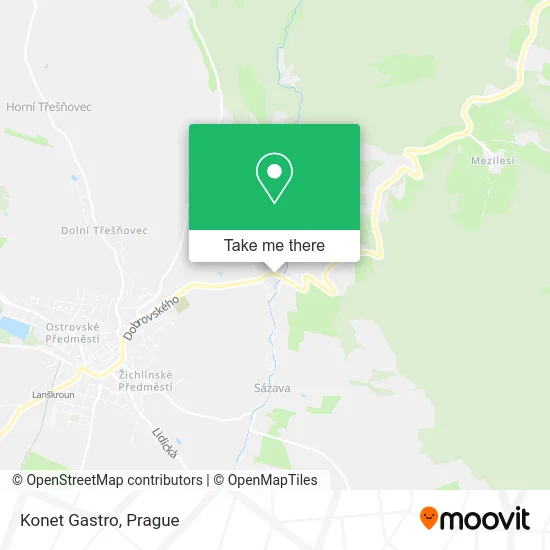 Карта Konet Gastro