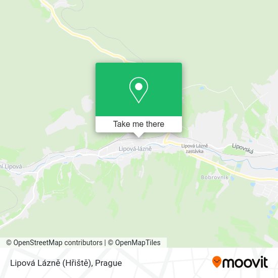 Lipová Lázně (Hřiště) map