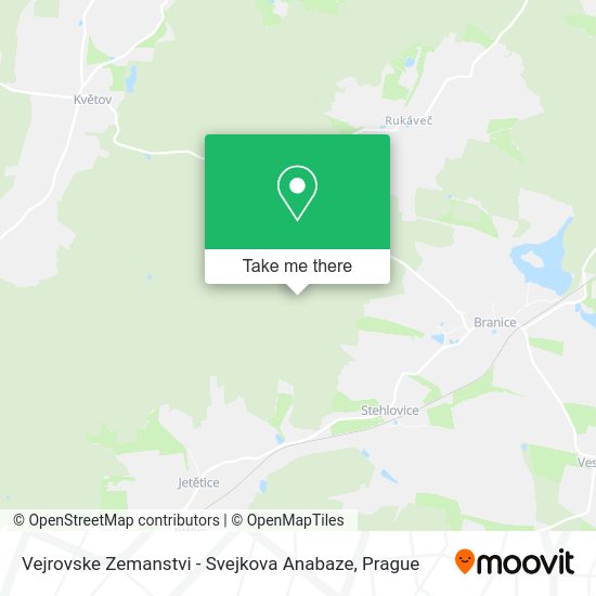 Vejrovske Zemanstvi - Svejkova Anabaze map