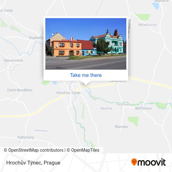 Hrochův Týnec map