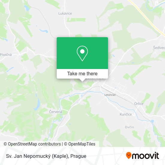 Sv. Jan Nepomucký (Kaple) map