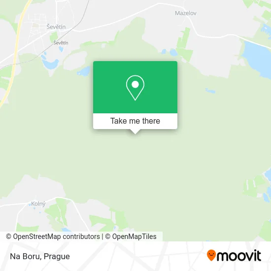 Карта Na Boru