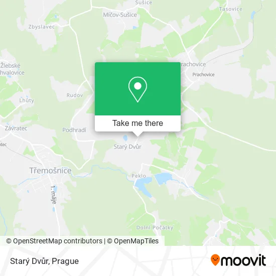 Starý Dvůr map