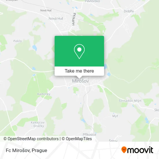 Карта Fc Mirošov