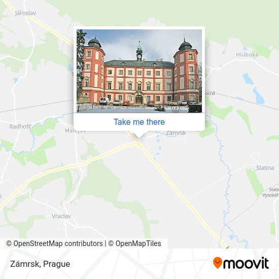 Карта Zámrsk