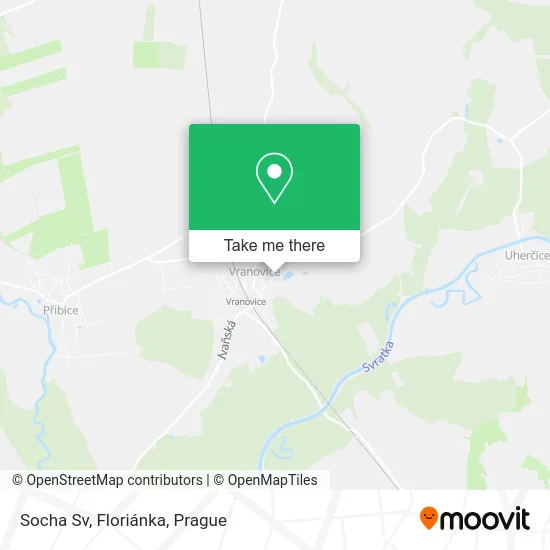 Карта Socha Sv, Floriánka