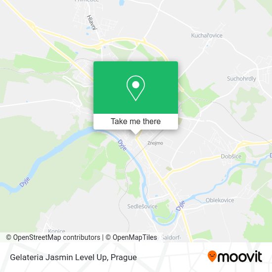 Gelateria Jasmin Level Up map