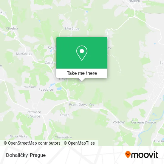 Карта Dohaličky