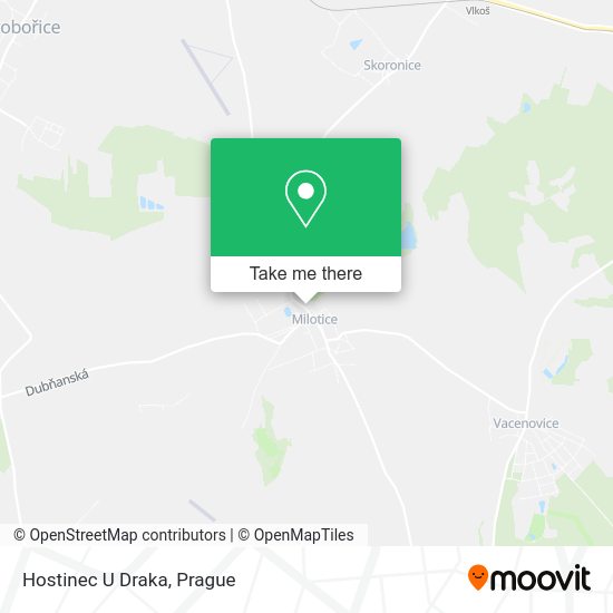 Карта Hostinec U Draka