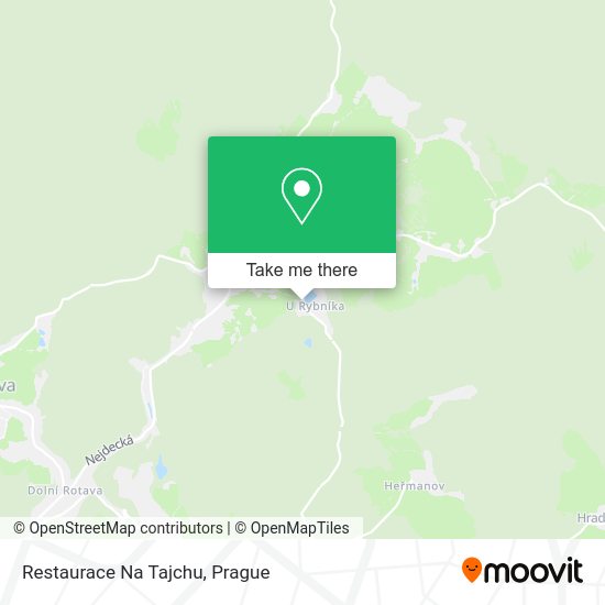 Карта Restaurace Na Tajchu