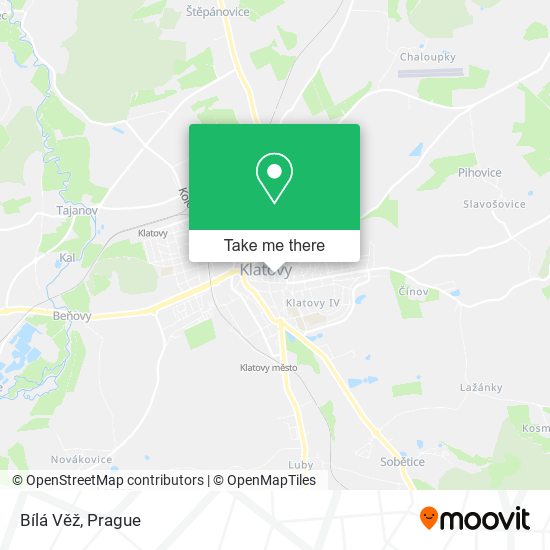 Bílá Věž map