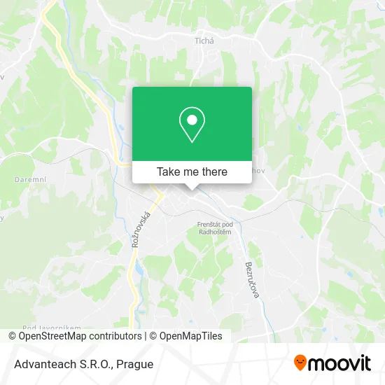 Карта Advanteach S.R.O.