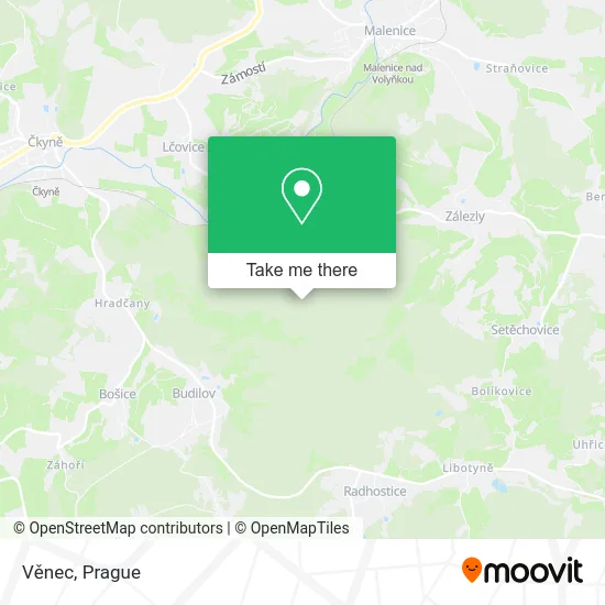 Карта Věnec