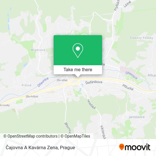 Čajovna A Kavárna Zena map