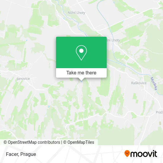 Карта Facer