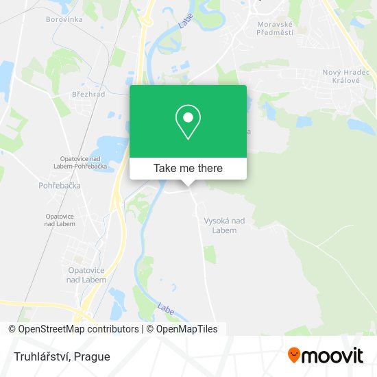 Truhlářství map