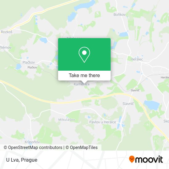 Карта U Lva